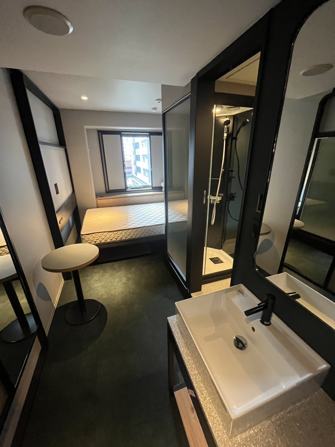 名古屋市の某ホテルの設置工事が完了した時の写真